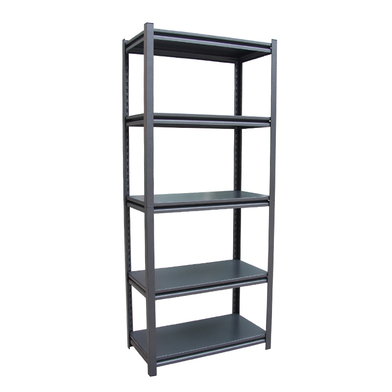 Metal shelves