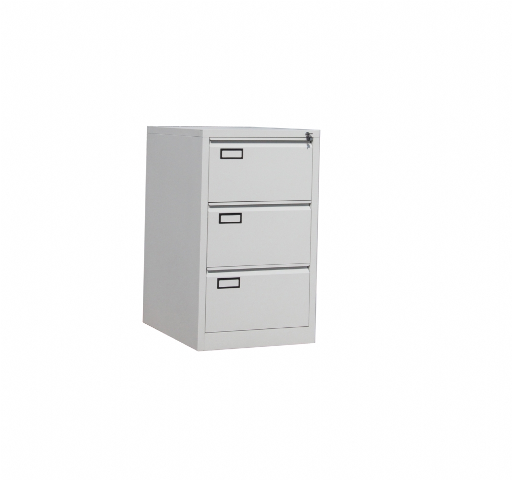 Hot Sale Vertical Fire Proof Office 3 Drawer File Cabinet Steel