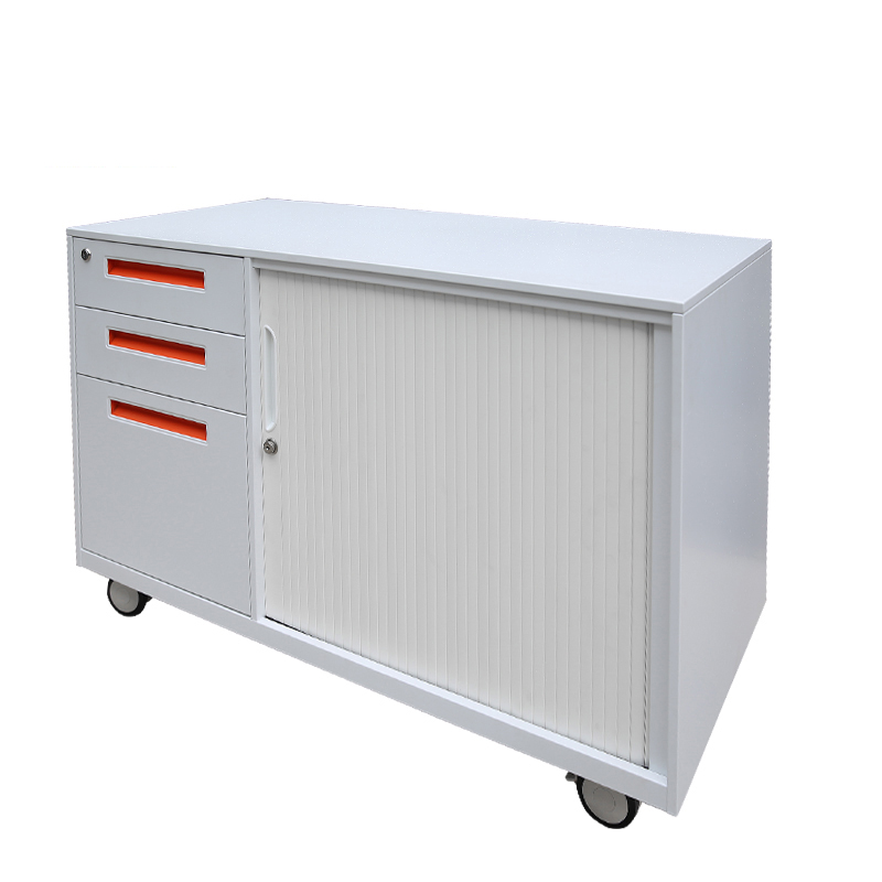 Tambour Door Steel Cabinet