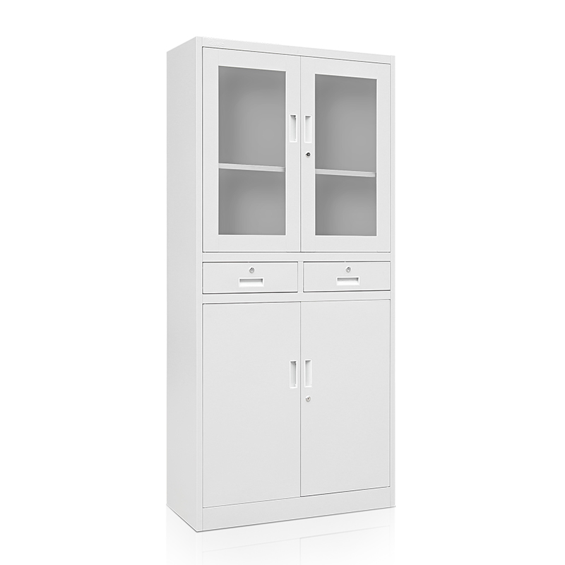 Glass Door Office Cabinet