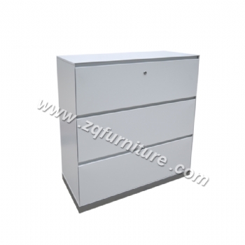 3 Drawer Horizontal File Cabinet Steel Locker Filing Cabinet