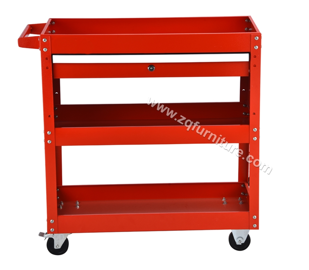 Carro de caja de herramientas de acero metálico Armario de almacenamiento / Carro de herramientas