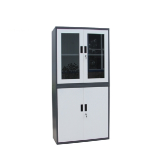Glass Door Office Cabinet