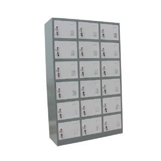 18 door steel employee locker