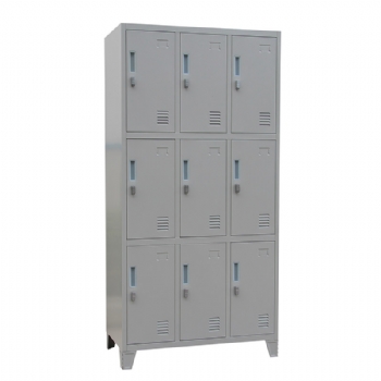9 Door Uniform Lockers