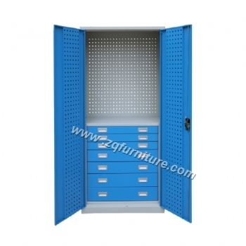 Steel box with drawers
