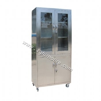 Stainless movable filing cabinet