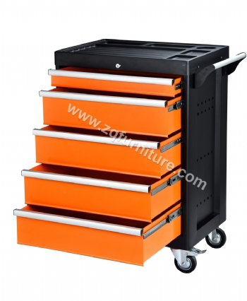 5 Drawer Tool Cabinet With Wheels